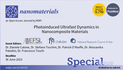 Special Issue “Photoinduced Ultrafast Dynamics in Nanocomposite Materials” di Nanomaterials