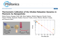 Calibrazione Termometrica della Dinamica di Rilassamento Ultraveloce in Nanoparticelle Plasmoniche di Oro